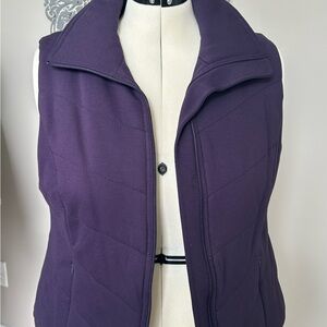 Coldwater Creek Deep Purple Vest